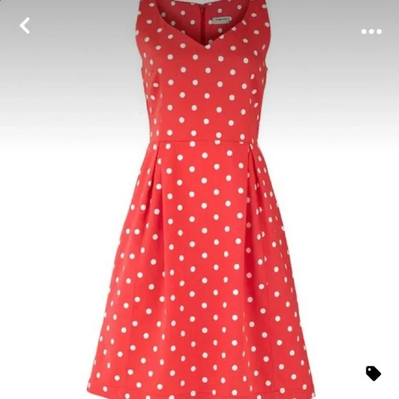 Host Pick ✨ People Tree Lora Coral Dress - Picture 1 of 5